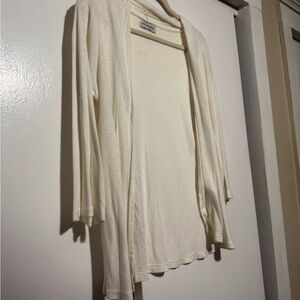 Michael Stars Cream Open Front Cardigan!